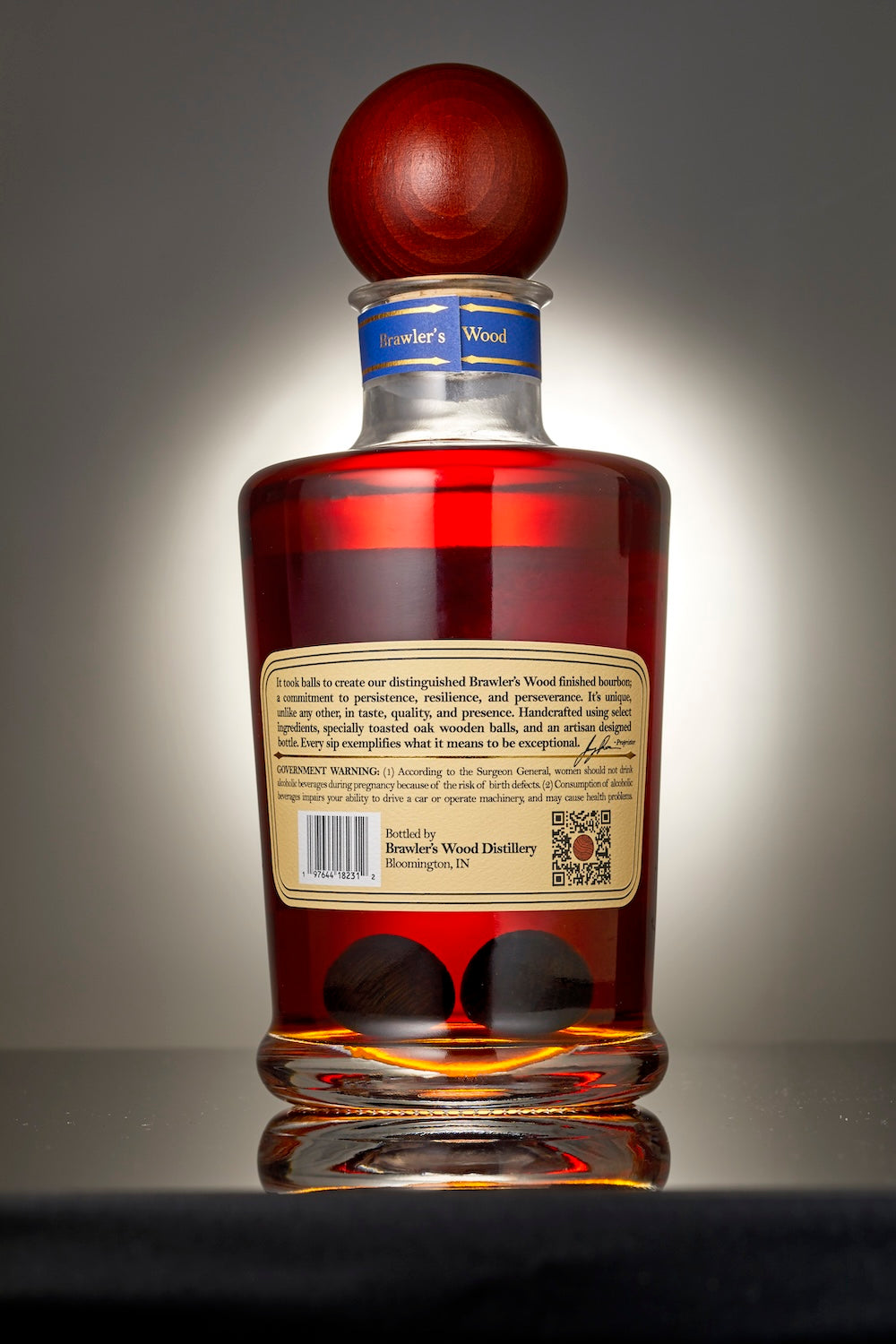 BWD Bourbon Whiskey Finished with AMERICAN OAK Balls