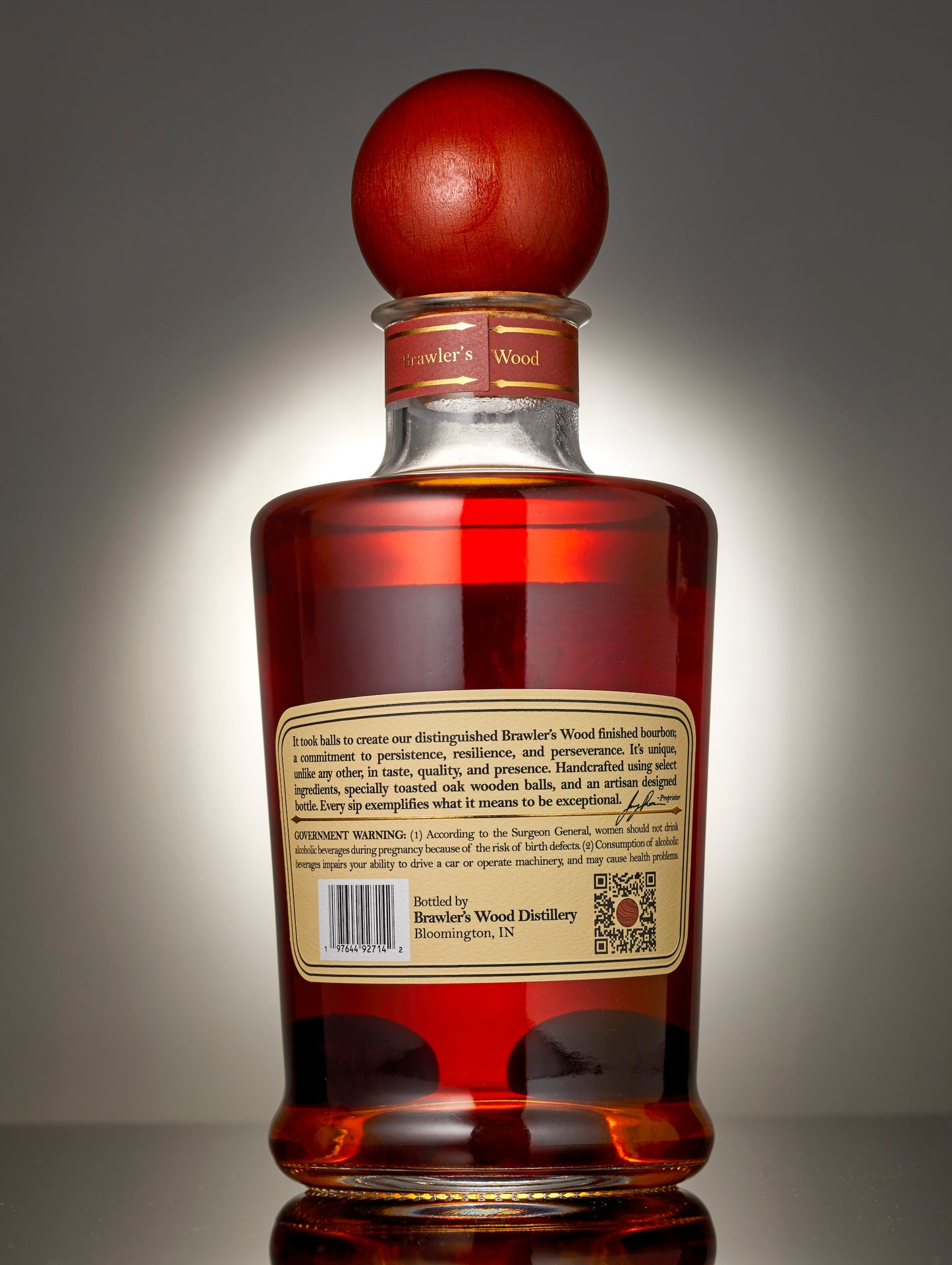 BWD Bourbon Whiskey Finished with FRENCH OAK Balls